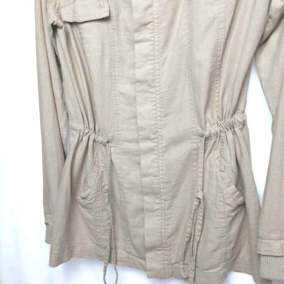 Love Tree Lara Croft Utility Jacket Beige S - Picture 4 of 6
